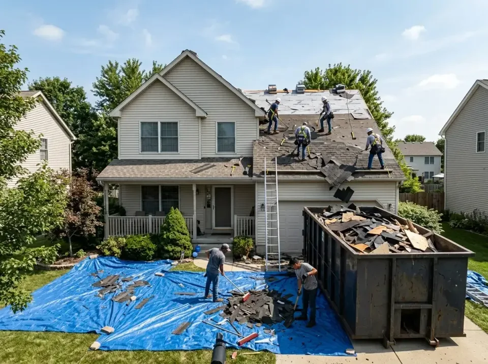 roof-replacement-debris-remova-004 — frequently asked questions, Cheapest Dumpster Rentals in Bloomfield, IN